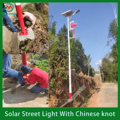 Factory Price Pole Popular Product with 6m 60W 40W Solar LED Street Light