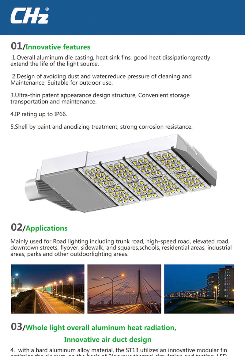 Wholesale 250W 1-10V DC Dimming LED Street Light Housing