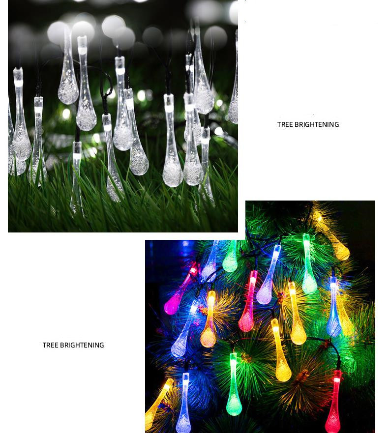 China Supplier Garden Decorative Solar Christmas String Light