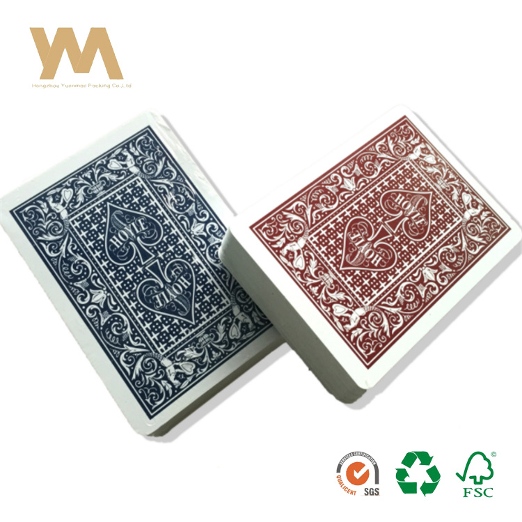 Manufacturers Custom Waterproof Plastic PVC Playing Card