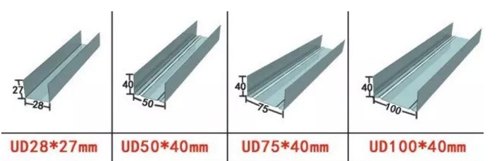 China Suppliers U Purlins Light Steel Keel Roll Forming Machine