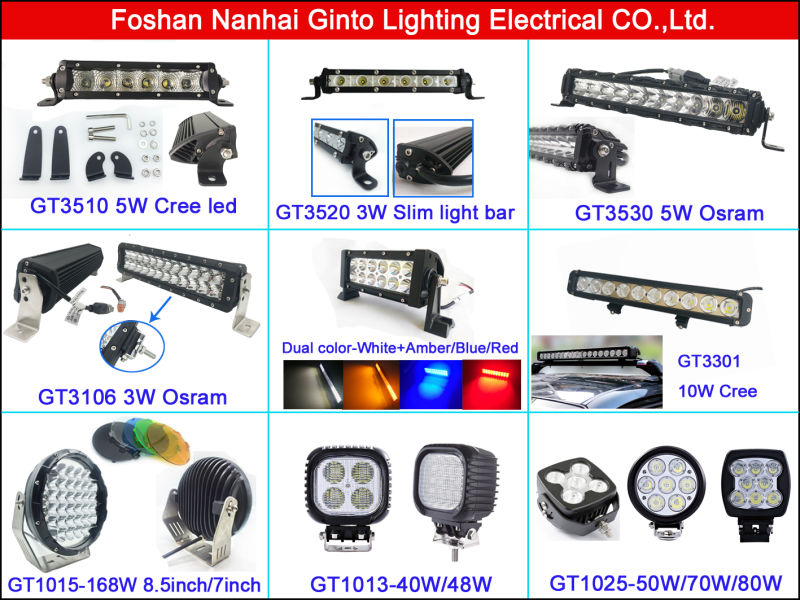 Factory LED Work Light Ginto E-MARK 10W Spot Flood LED Car Lamps
