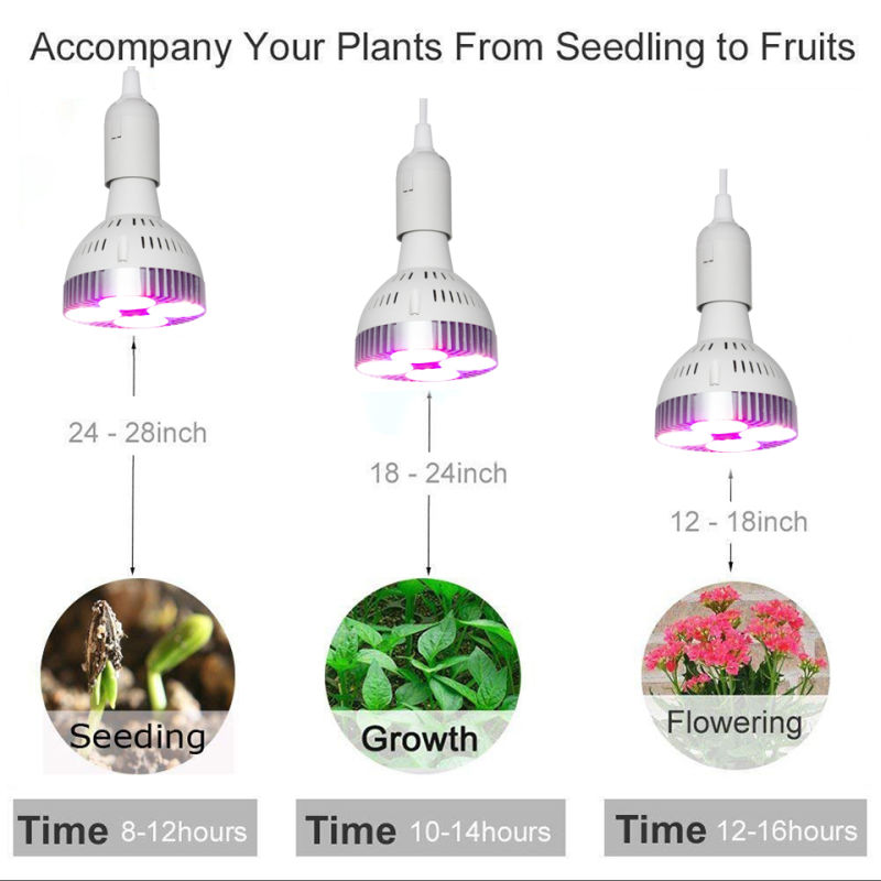 Factory Custom Spectrum Lighting LED Grow Light Bulb 120W