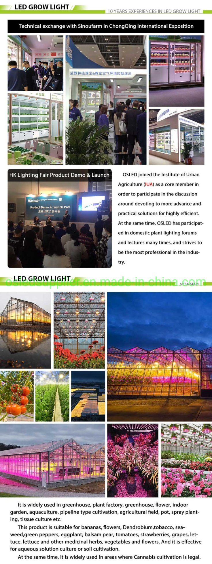 LED Grow Light Spectrum 45W Veg LED Grow Lights for Garden