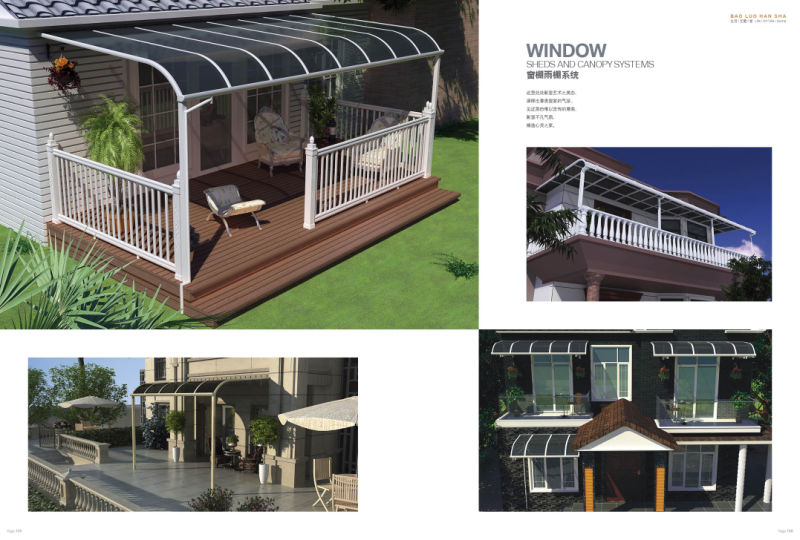 Factory Sunroom Pergola Gazebo for Garden or Commercial Projects