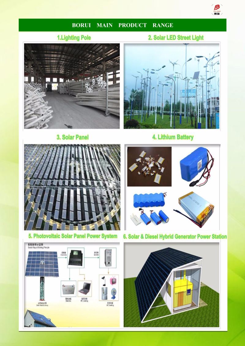 Ce, RoHS, FCC Approved IP67 30W Solar LED Street Lamps for Sale