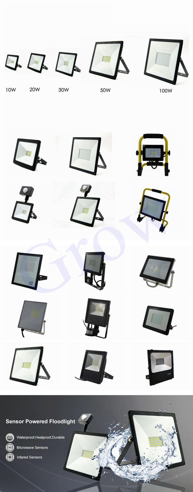 LED Floodlight Distributor of LED Outdoor Indurtrial Flood Lighting 400W