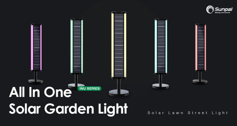 Sunpal Infraed Sensor 20watt Solar RGB LED Lights for Garden