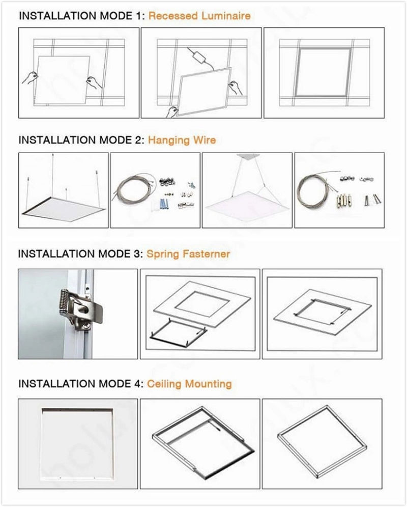 China Factory High Power LED 600X600 Ceiling Panel Light, LED Panel 60X60, LED Panel Lighting