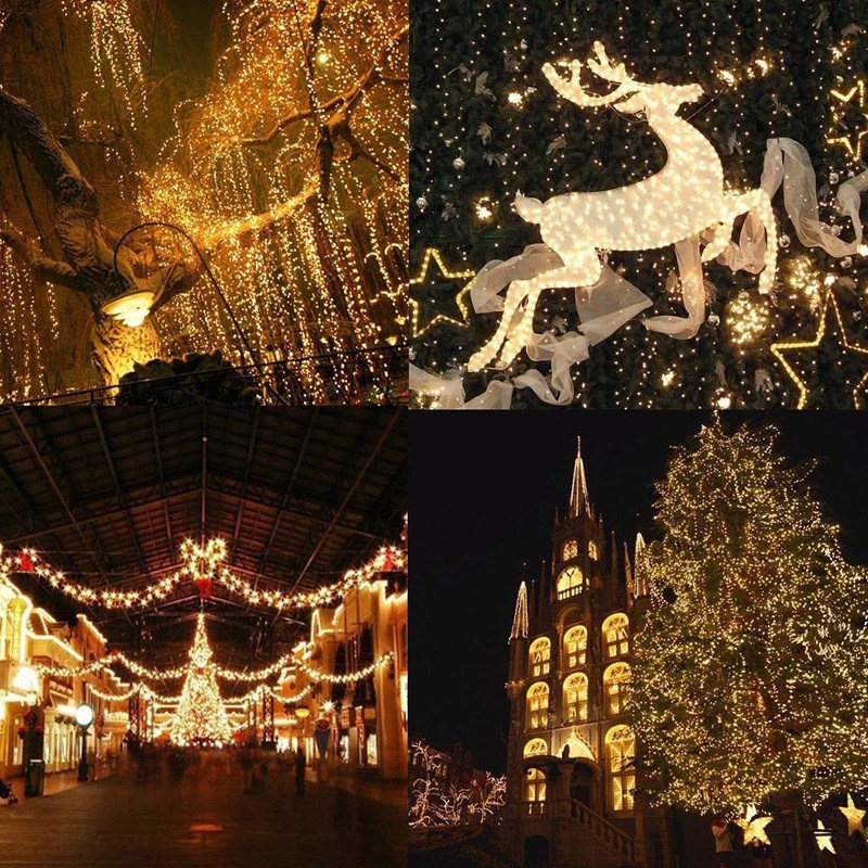 Party Garden LED Christmas Decoration Customer Customize Holiday LED Christmas String Lights