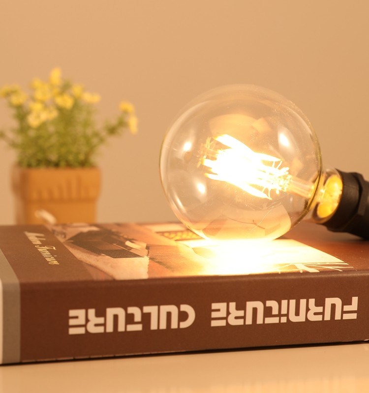 4W Factory Price LED Lamp G95 LED Filament Bulb