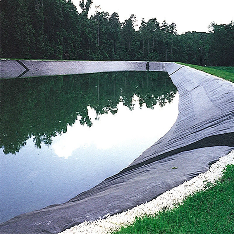 1.5mm HDPE Waterproof Impermeable Geomembrane 60 Mils HDPE Liner