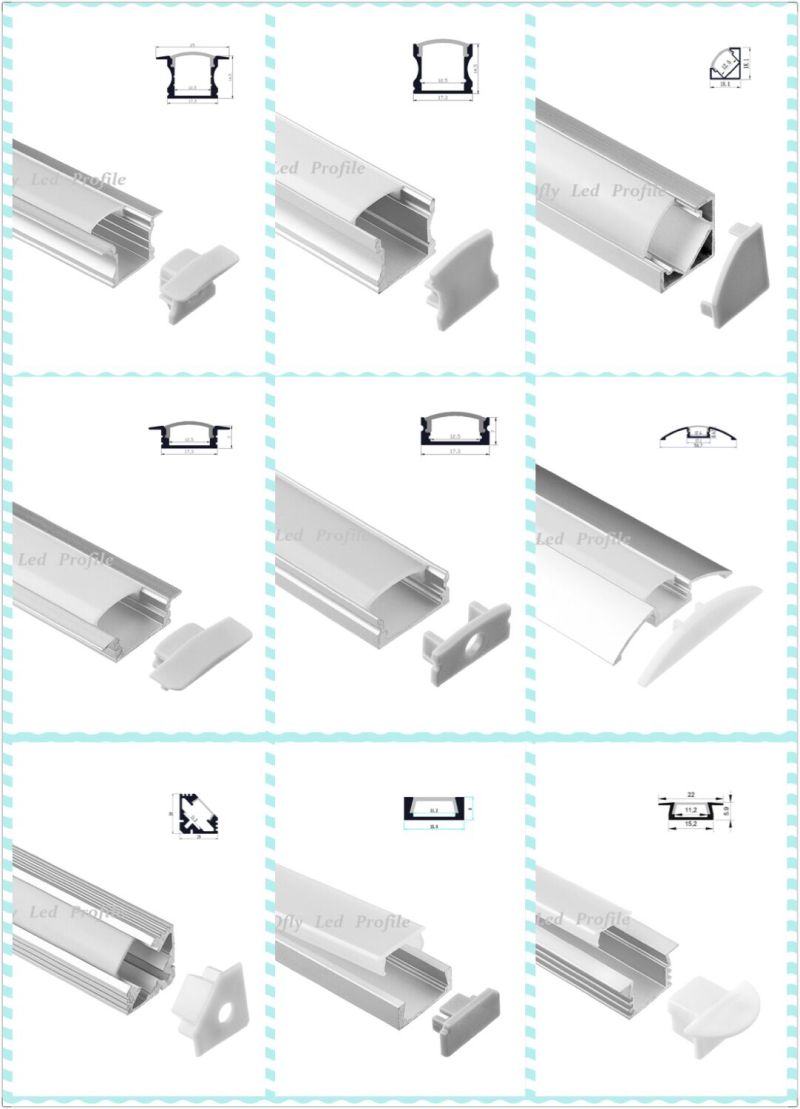 Wholesales 30*10mm LED Linear Aluminium Profile