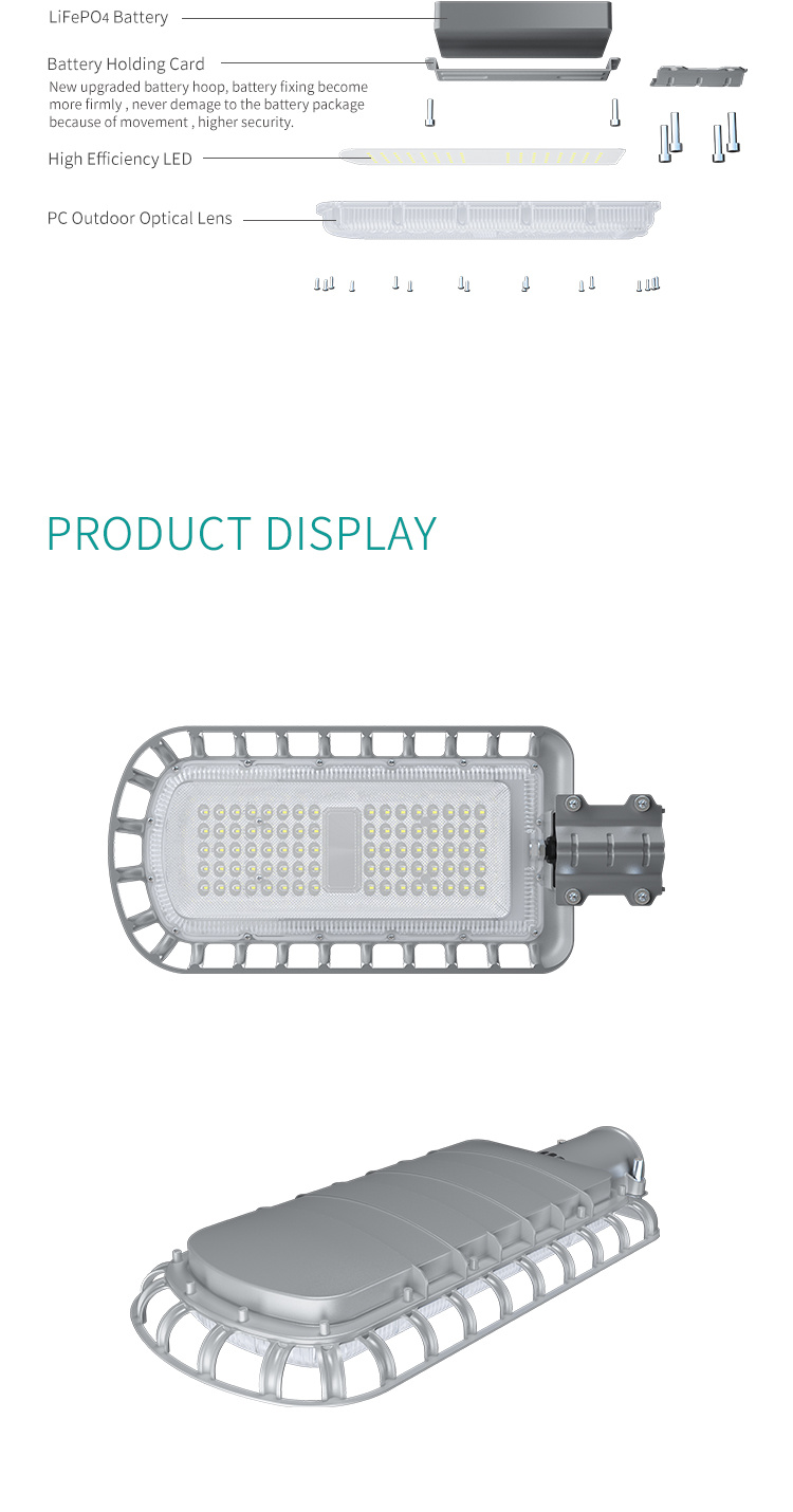 Factory Supply Good Quality 20W LED Light Solar Street Light