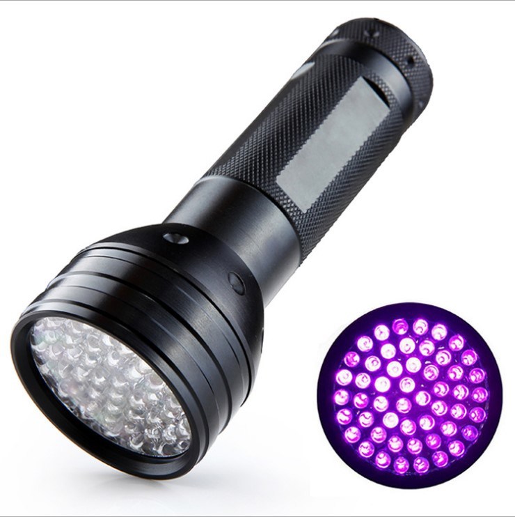 Wholesale Aluminum Amber Detecto 51 LED UV LED Torch
