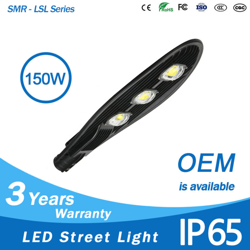 Wholesale 150W Outdoor IP65 Bridgelux COB LED Street Light Manufacturers