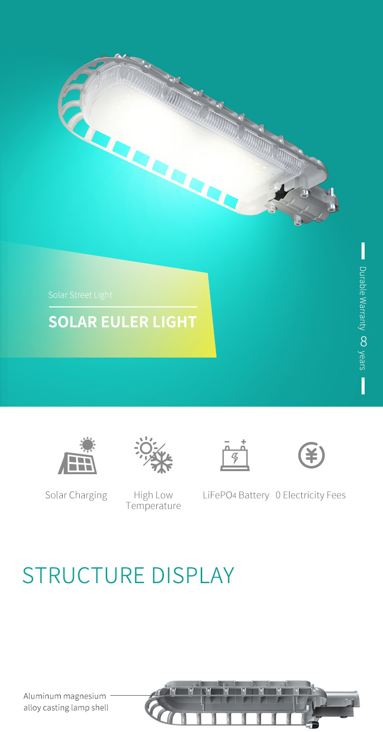 Factory Price New IP65 20W LED Solar Light Solar Street Light