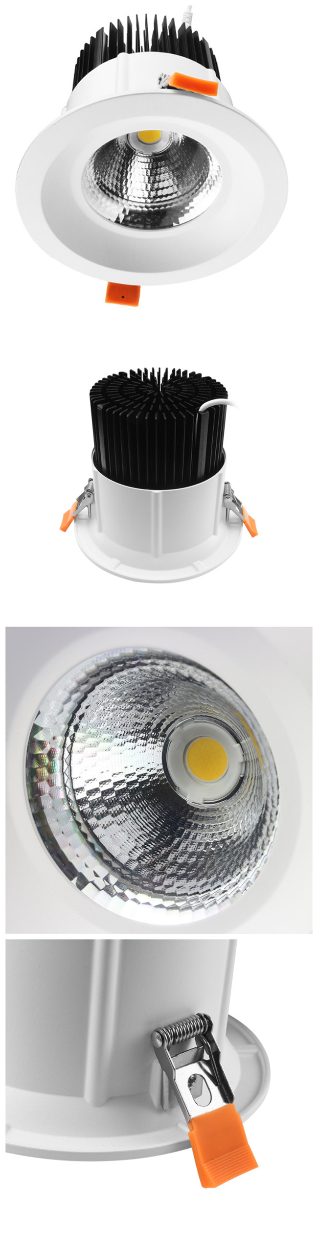 China Factory 50W LED CREE COB Lighting Downlight LED