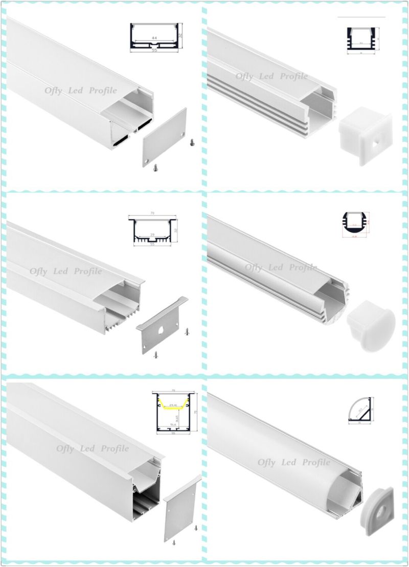 Wholesales 30*20mm Linear LED Aluminium Profile for Strip Light