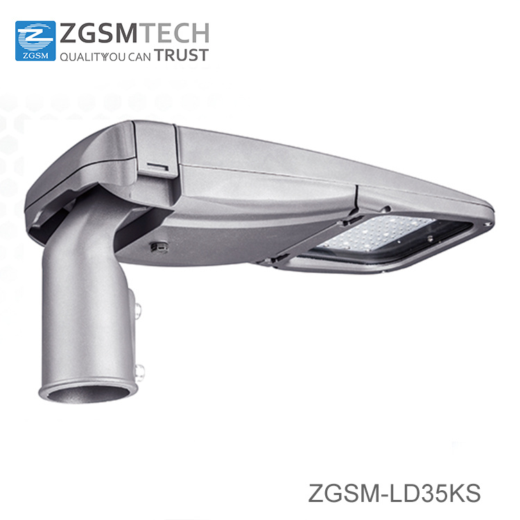 Program Dimmable IP66 100-240VAC LED Street Light Luminaires with IEC60598 Standard