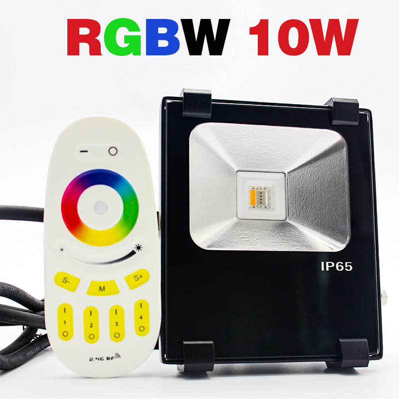 2019 Newest RGB 10W LED Flood Light, 5 Years Warranty RGB LED COB Flood Light