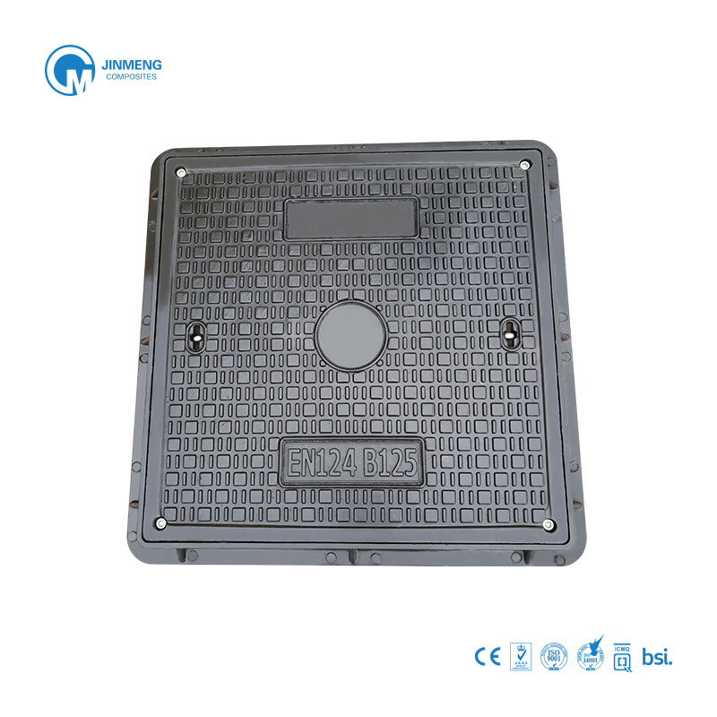 BS En124 B125 Jinmeng Brand Composite Watertight Manhole Cover SGS BV