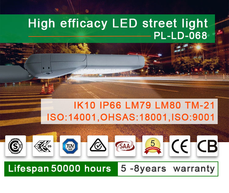 LED Sensor Outdoor Garden Lamp Street Light Remote Control Lm79 Lm80 TM21 180W LED Street Light