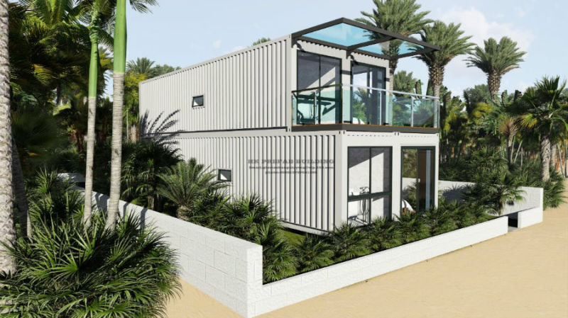 Turn-Key 40feet Prefabricated Shipping Container House
