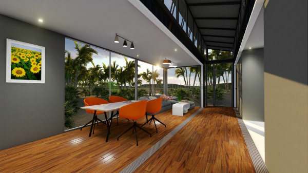 High Quality Modular Pre Fab/ Prefab/ Prefabricated Modular Shipping Container Home