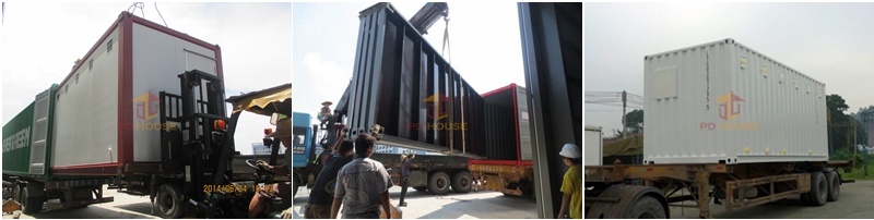 Movable Container House and Expandable Container Shop