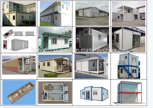 Flat Roof Living Container House