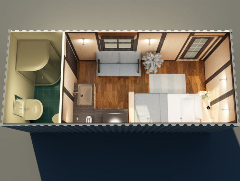 2020 Shipping Container House/Moblie Home with Easy Construction