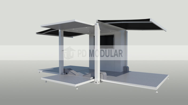 Movable Container House and Expandable Container Shop