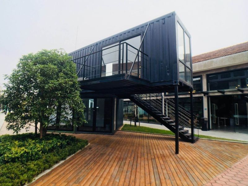 Detachable Shipping Container Villa Modern Vocation Apartment with Three Bedrooms