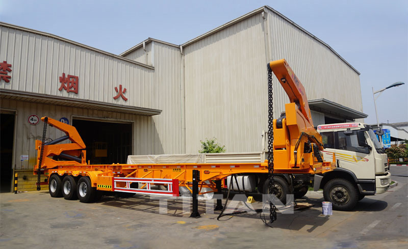 20FT 40FT Container Side Self Loading Container Sidelifter Container Side Load Truck Semi Trailer