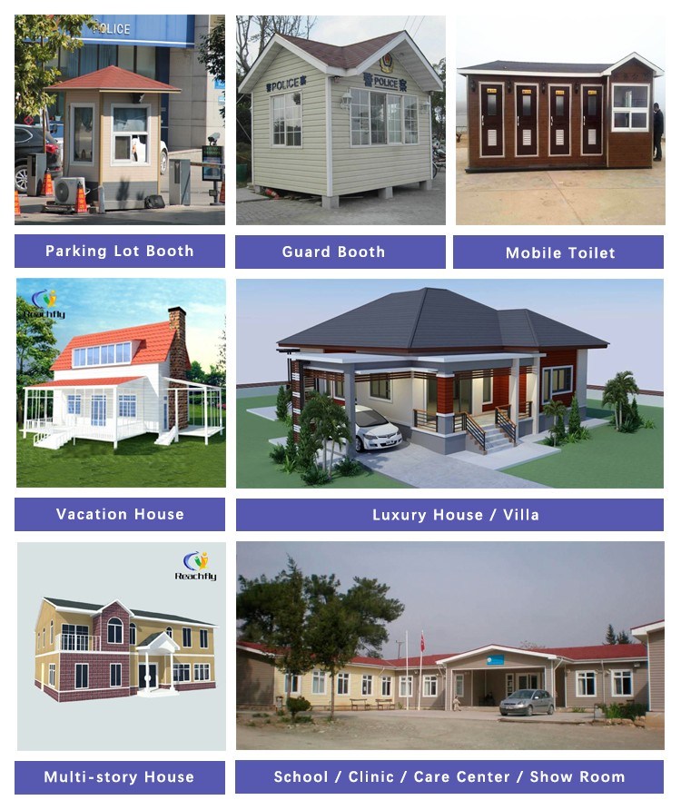 3500 Square Feet Small Prefab House with 4-5 Bedrooms