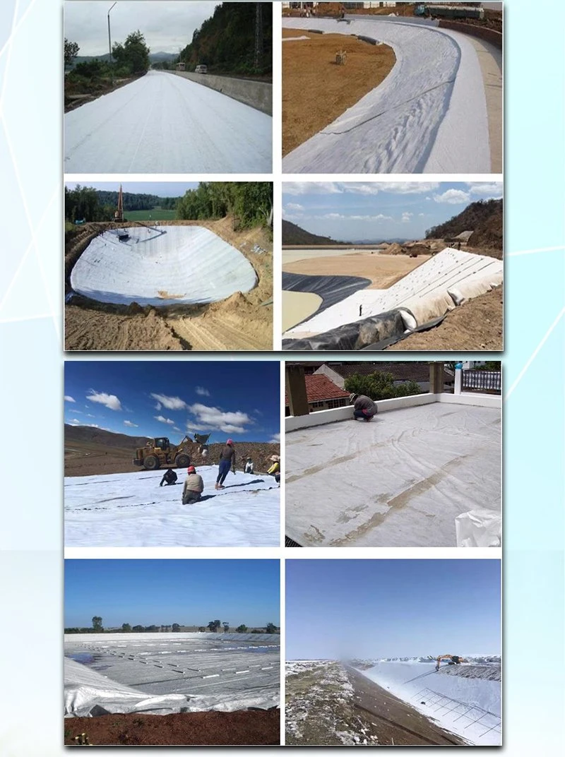 High Strength Non Woven Long Fiber Fabric Geotextile with High Strength