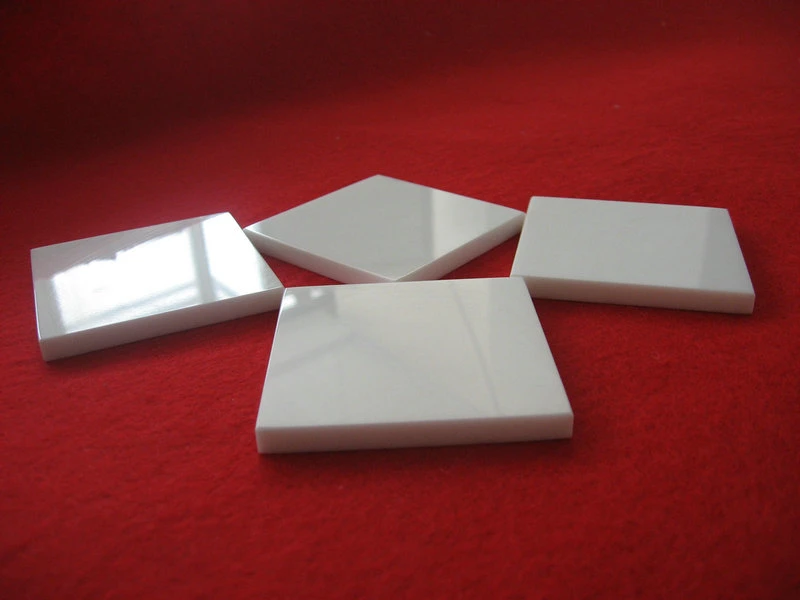 Industria High Hardness White Zro2 Ceramic Sheet Zirconia Plate
