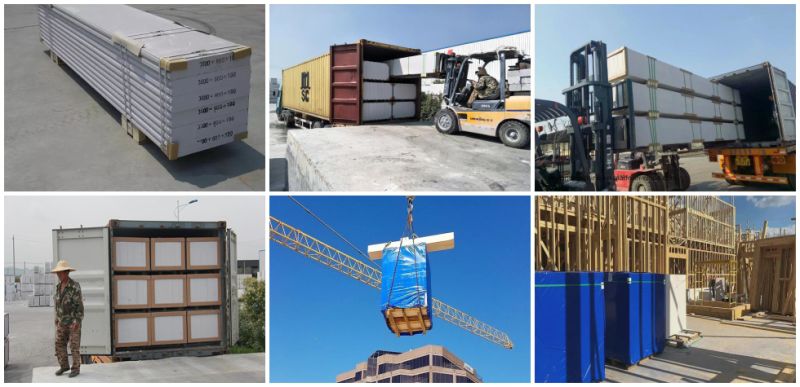 Convenient Construction AAC Block Lightweight Prefab Building Materials Alc Block