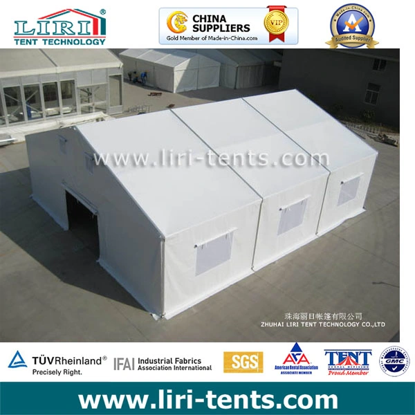 White PVC Fabric Semi Permanent Tent Ramadan Hajj Tent