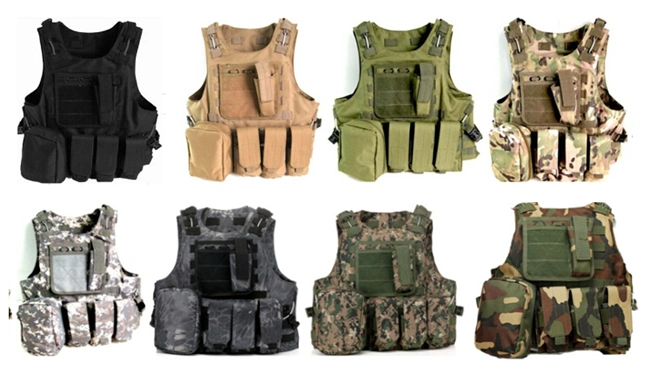 Camo Military Tactical Combat Molle system Army Vest