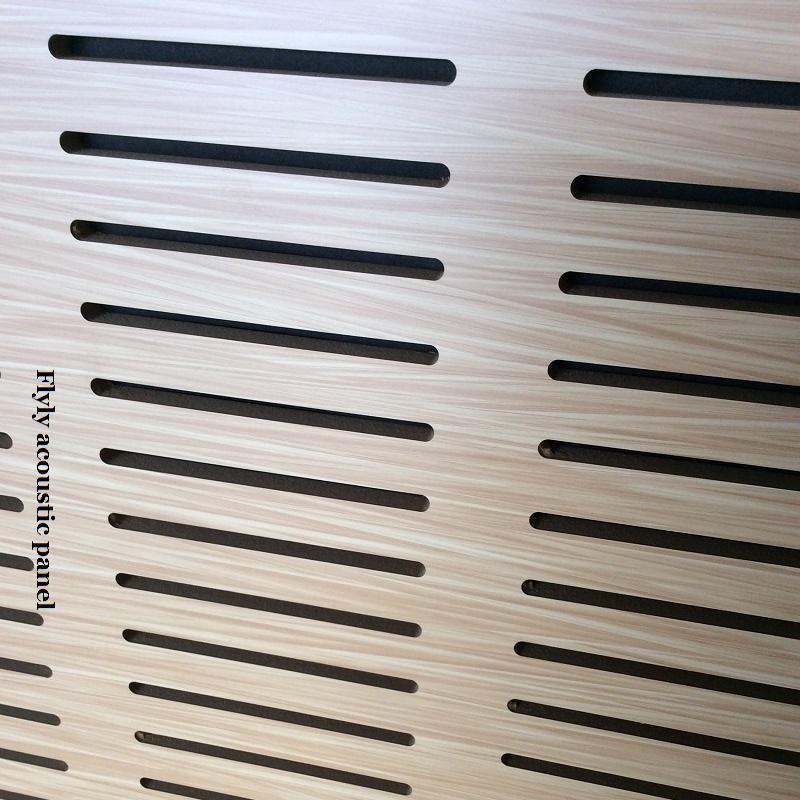 High Density Sound Absorbing MDF Wooden Acoustic Boards