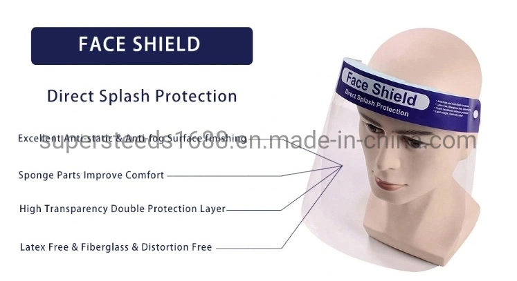 Anti Droplets Saliva Splash-Proof Covering Facial Mask Shield Shield Mask