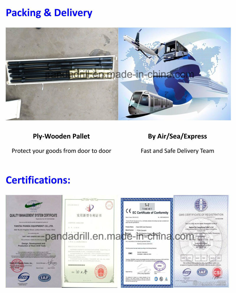 Hard Rock Mining Integral Drill Steel, Integral Drill Rod