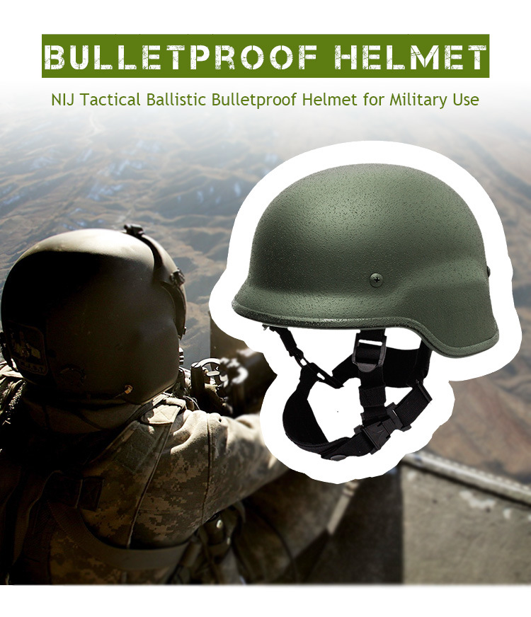 Aramid 1.3kg Tactical Mich Helmet Us Army Ballistic Helmet Iiia Soldier Bulletproof Helmet