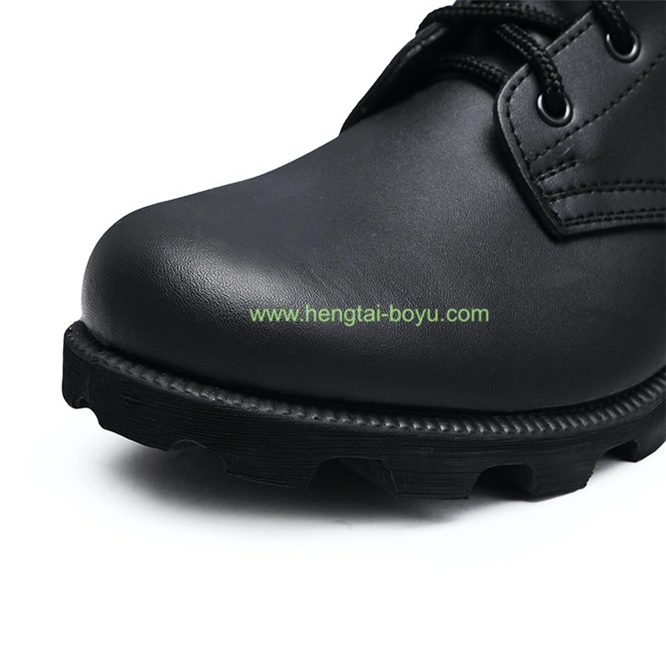 High Ankle Black Jungle Genuine Leather Army Boot Military Black Color Combat Army Military Boots