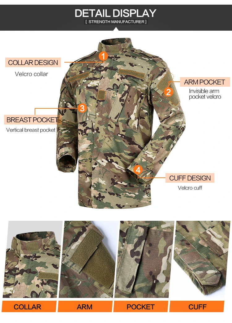 Factory Supply Cp Multicam Camo Army Military Acu Bdu Security / Tactical / Combat Uniform