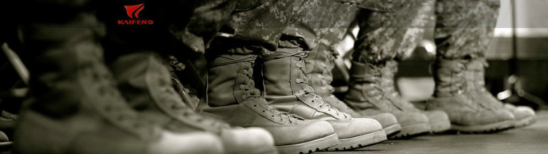 Outdoor Calf Skin Military Army Tactical Boots
