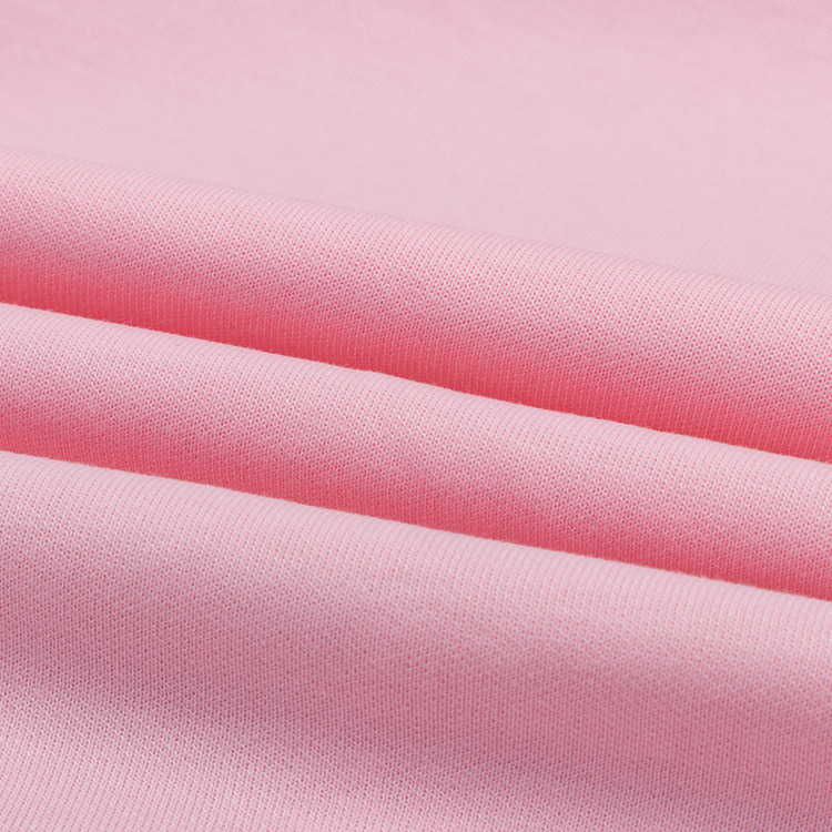 Knit Fabric Single Jersey 100% Cotton Printing Combed Cotton Single Plain Jersey Terry Fabric