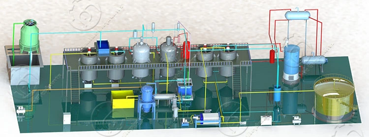 Technical Support 1-100t/H Cooking Oil Processing Equipment
